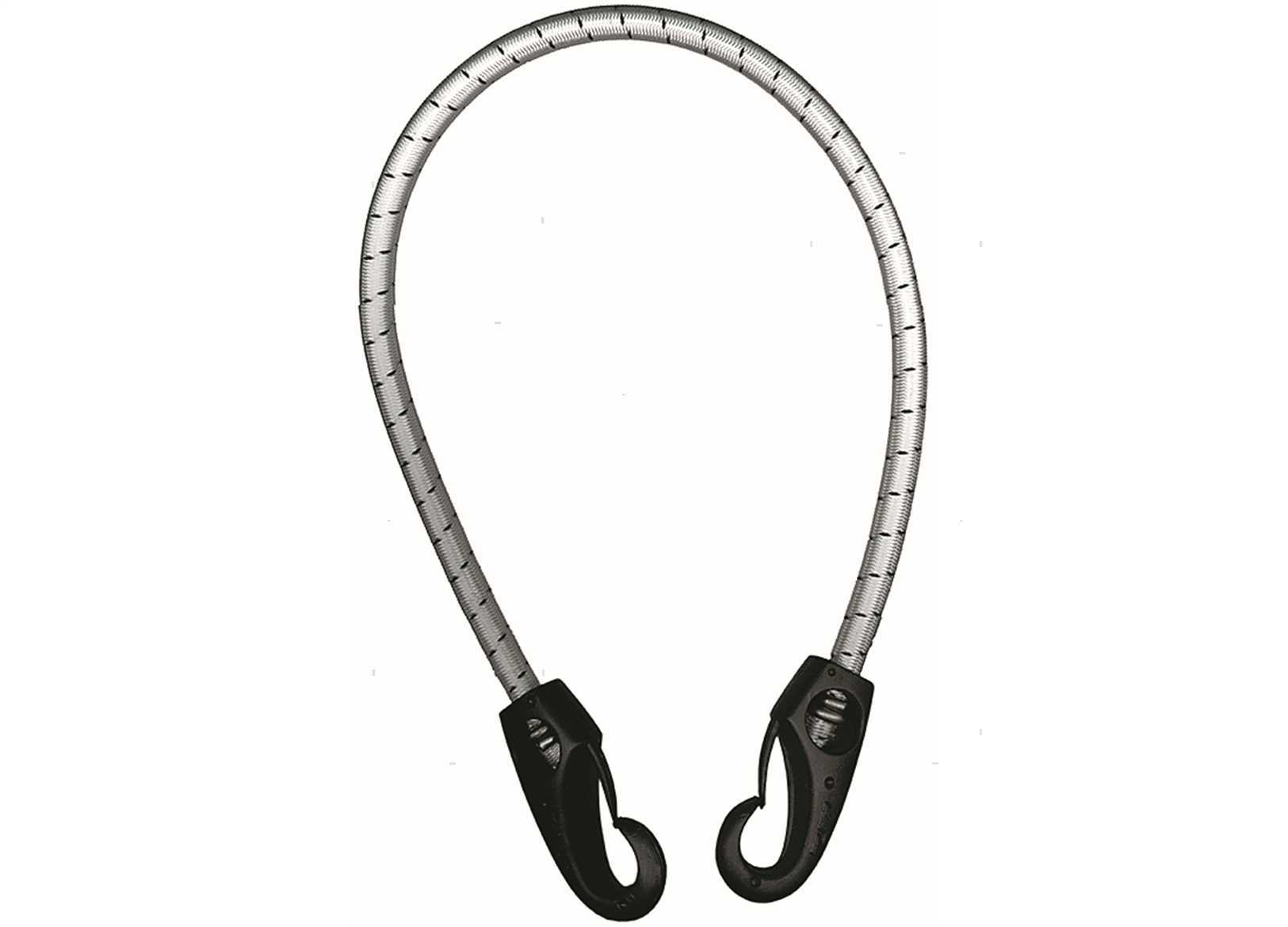 Elastici con 2 ganci in nylon elastico std l100 black hook< 3173010